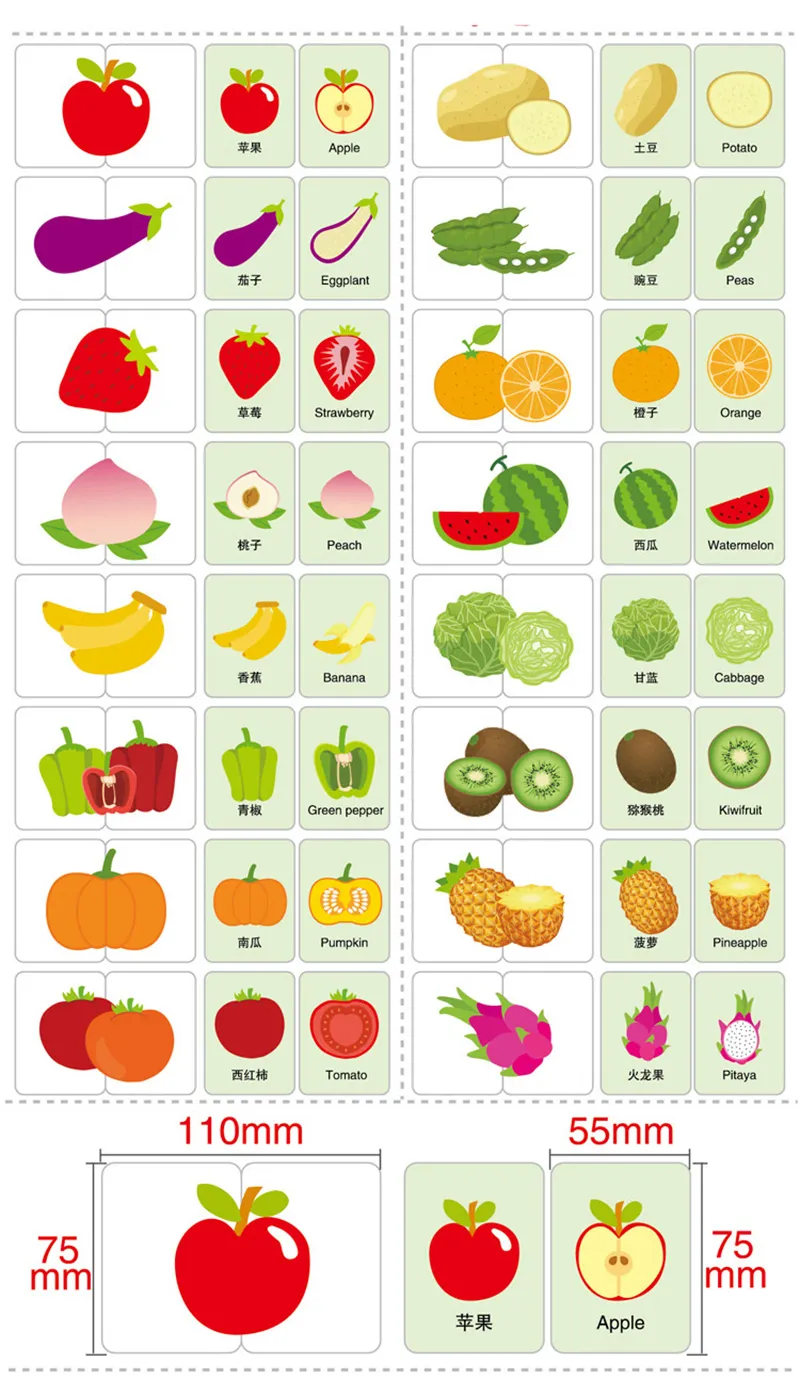 Children’s cognitive cards that make learning fun