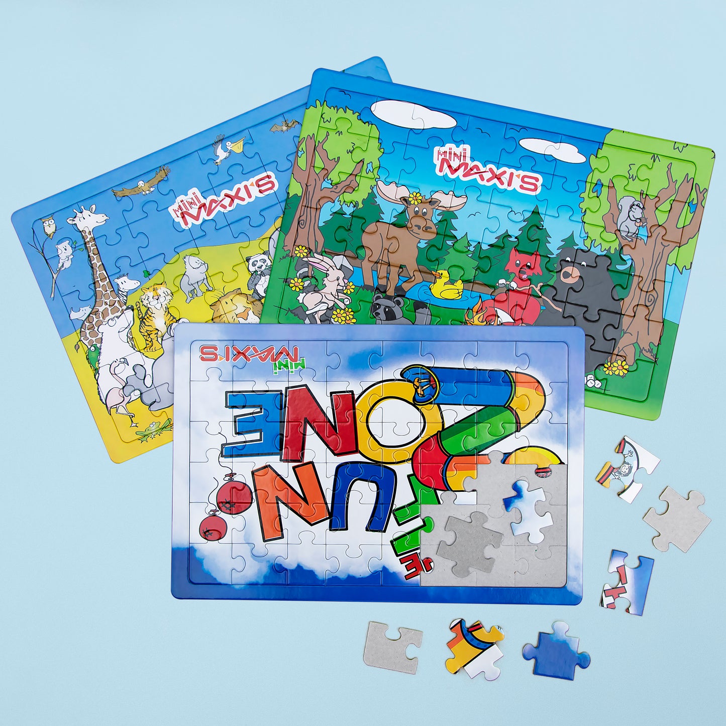 Puzzle with Baseboard