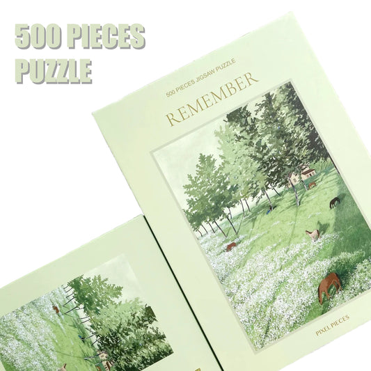 500-Piece Jigsaw Puzzle for Teens & Adults