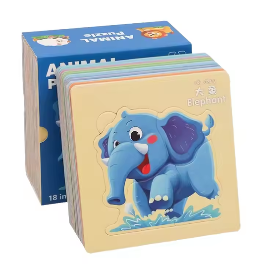 Puzzle with Baseboard